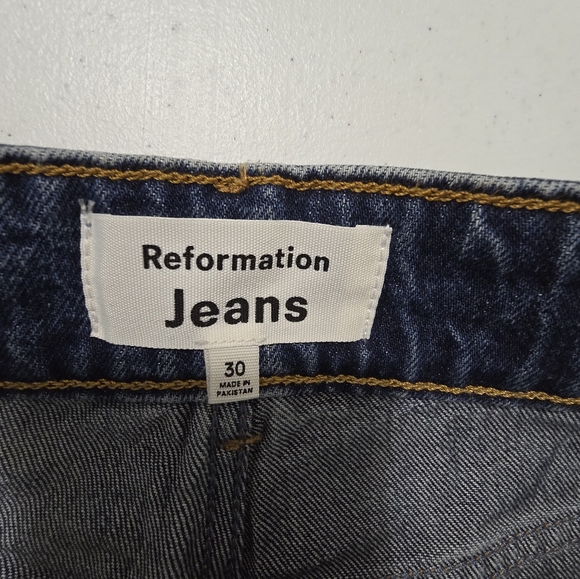 Reformation Margot High Rise Flare Jeans 30x33 70s Retro - Picture 12 of 14